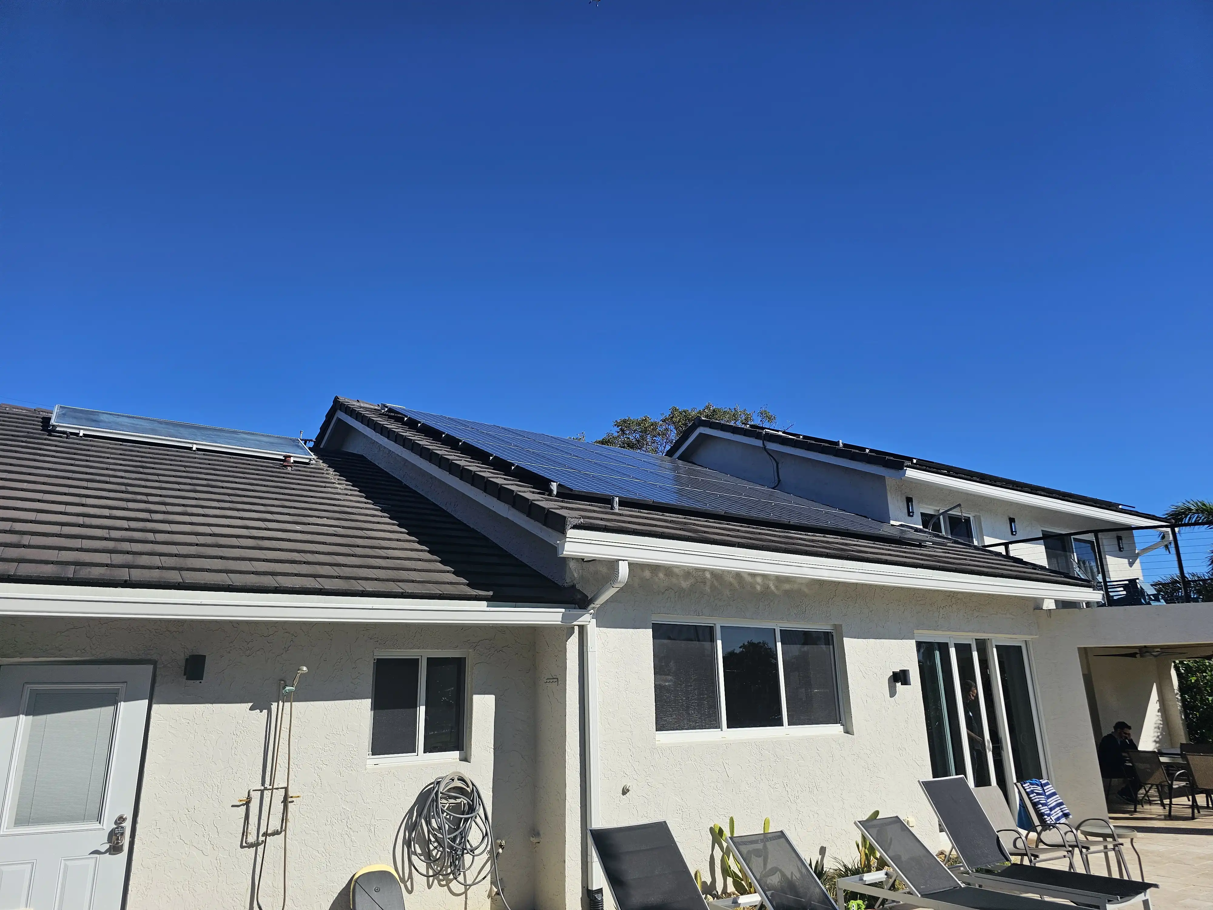 Solar system installation in Plantation Florida